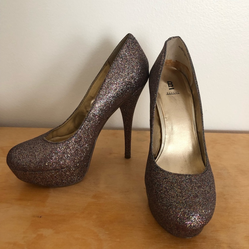 Bakers Glitter Heels
